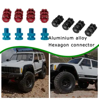 Rozšírili Hexagon Konektor Diely Pre Traxxas 1/10 Maxx Malé X Hliníkovej Zliatiny 17 mm Model Auto Príslušenstvo