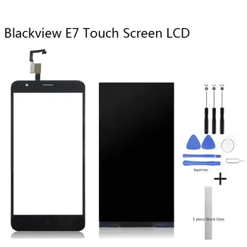 Pre Blackview E7/E7S dotykový LCD displej 5.5 palcový MTK6737 MTK6580 mobilný telefón, LCD Pre Blackview E7/E7S combo LCD Bez Rámu