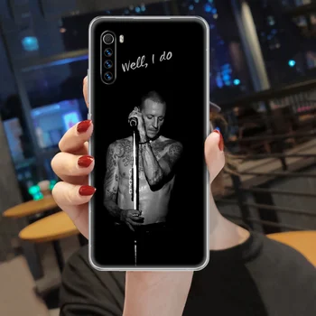 Linkin Rock a park kapela Telefón puzdro Pre XIAO Redmi Poznámka 3 4 4 5 6 7 8 9 Pro S T max transparentný nárazník 3D kryt