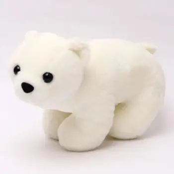 23/33/45 cm Super Krásne Polar Bear Family Plnené Plyšové Placating Hračka Darček pre Deti Biele Plyšové Hračky