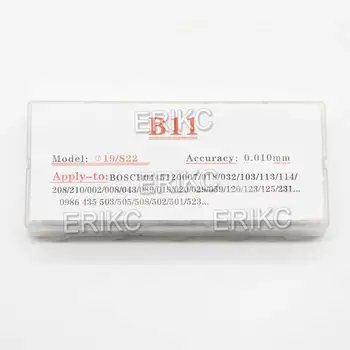 ERIKC B11 Pôvodnej Najvyššej Kvality Injektor Podložky A Tesniaca Súprava, Palivo Injectio Úprava Podložka Veľkosti 1.20--1.38 mm