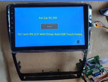 10.2 Palcov Octavia CARPC DIY Rám S USB Dotykový Displej Podpora win7 8 10 Android Storno prioritou