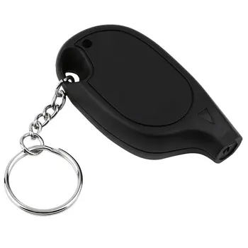 1pc Mini Prenosné aplikácie Keychain LCD Digitálny Auto v Pneumatikách Pneumatika Tlak Vzduchu Rozchod Auto Motocykel Nástroj Testu(s článková lítium-batérie)
