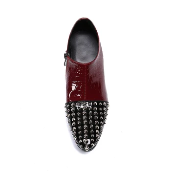 Sapatos masculinos 2020 alligator topánky pre mužov pánske vysoké podpätky Zips oxfords mužov šaty office topánky luxusné značky pánske topánky