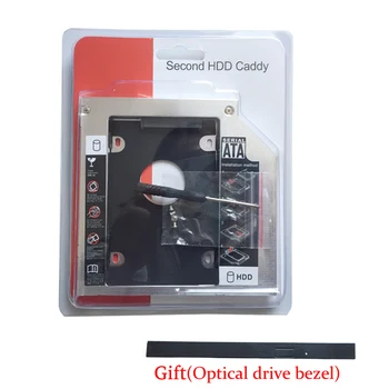 9.5 MM 2. HDD SSD Pevný Disk Caddy(Dar Optickej jednotky rámček ) pre ASUS X550 X550CA X550CC X550CL X550VC X550VB GL771JM DA-8A5SH