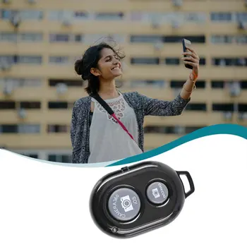 Wiereless Telefón Samospúšť Spúšte Selfie Stick Uzávierky Vydania Bezdrôtové Diaľkové Ovládanie Pre Smart Telefón