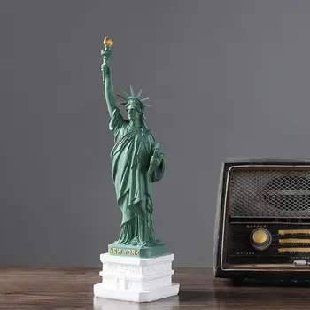 USA Socha Slobody Ručné Artware Model Stolné Dekorácie Zberateľskú Obrázok Socha Darčeky a Suveníry Figúrky