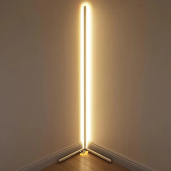 Nordic Minimalizmus Atmosféru Poschodí Lampa Moderné Spálne Farebné Svetlo Stojí Osvetlenie Európskej Stojace Lampy pre Obývacia Izba