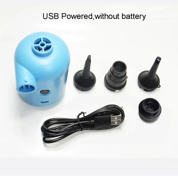 5V USB Powered Vzduchu Nafukovacím Čerpadlo na Balón Plávanie záchranné koleso Nafukovacie Hračky