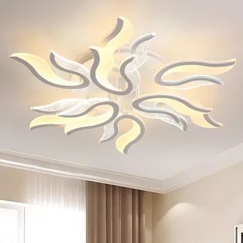 Ultra-tenké výtvarné Umenie Akryl LED Stropné svietidlo Obývacia izba, spálňa štúdia lampa obchodné dekoratívne stropné lampy