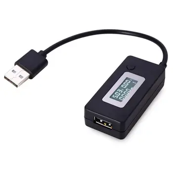 LCD USB Detektor Voltmeter Ammeter Kapacita Nabíjačky Tester Meter Napätie Prúd Nabíjačky QC2.0 3 - 15V