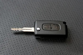 2 Tlačidlá Silikónové gumy kľúča vozidla chrániť kryt plášťa pre Peugeot 208 207 308 PRIEBEHU 408 407 307 206 pre Citroen C4 C5 do C3 C2 C4L