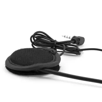 Vnetphone 3,5 mm Mikrofón Reproduktor Headset V4/V6 palubného telefónu Univerzálny Headset Prilba Intercom Klip Čierny Šport Káblové ONLENY 300