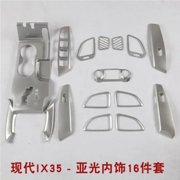 Vysoko kvalitný výstroj panel kryt ABS Chrome výbava Pre Hyundai IX35 2010 2011 2012 2013 (na ľavej strane jednotky),Auto styling
