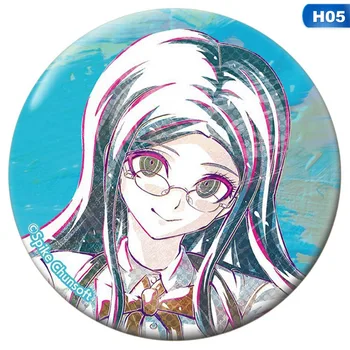 1pc Anime Danganronpa: Trigger Happy Odznak Kolíky Brošňa Kostým Batoh Dekor