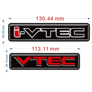 VTEC I-VTEC ODTLAČKOVÝ NÁLEPKY VOZIDLA Automobily Auto Styling Pre Honda Civic Si Dohode JDM Vonkajšie Príslušenstvo VTEC 2018 2019 2020