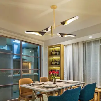 Svietidlo crystal suspendu osvetlenie mosadzné lamparas de techo colgante moderny cocina accesorio obývacej miestnosti dekorácie