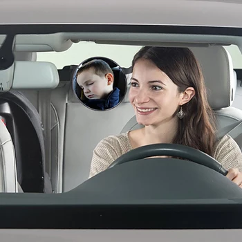 Auto Bezpečnosť Zobraziť Zadnom Sedadle Zrkadlo Baby Auto Zrkadlo Deti Čelia Rearward Dieťa Starostlivosť Námestie Bezpečnosti Detský Monitor