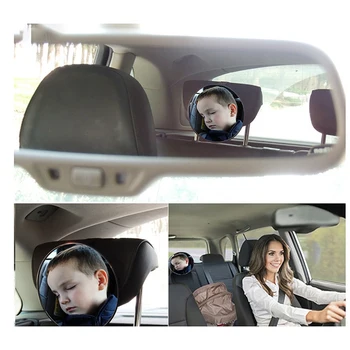 Auto Bezpečnosť Zobraziť Zadnom Sedadle Zrkadlo Baby Auto Zrkadlo Deti Čelia Rearward Dieťa Starostlivosť Námestie Bezpečnosti Detský Monitor