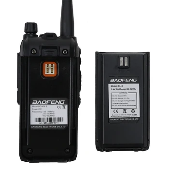 Tri-Band Vysielač Walkie Talkie Baofeng BF-A58S 5W VHF UHF 128CH Prenosné Dlhý Rad obojsmerná Rádiová