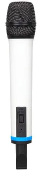 MS-102V Karaoke Bezdrôtový Mikrofón Systém, Vysoko Kvalitné a Jasné Hlasové Dual Kanály Ručné Microfone Spev doma