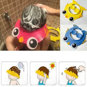 Nové Módne Dieťa Deti Deťom Bezpečné Šampón Vaňa Na Kúpanie Sprcha Spp Klobúk Umývanie Vlasov Štít