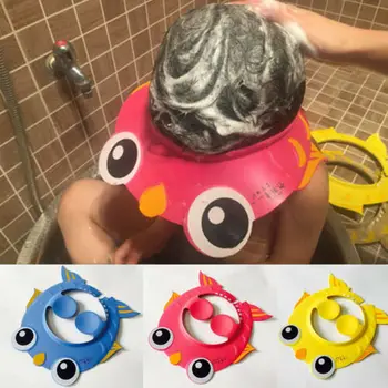 Nové Módne Dieťa Deti Deťom Bezpečné Šampón Vaňa Na Kúpanie Sprcha Spp Klobúk Umývanie Vlasov Štít
