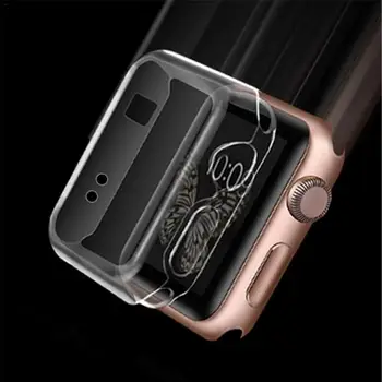 Puzdro pre Apple smart Hodinky Ultra-tenké Transparentné TPU Sledovať Shell Ochranné puzdro Pre Apple Hodinky Series2 38mm 42mm
