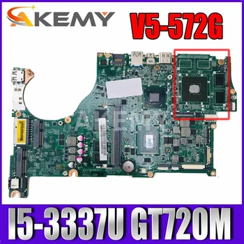 NBMA311003 NB.MA311.003 základná doska Pre Acer Aspire V5-572 Notebook Doske DA0ZQKMB8E0 Geforce GT720M SR0XL I5-3337U