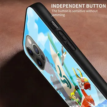 Sklo puzdro Pre iPhone 11 12 Pro Max Mini XR X 7 8 Plus XS SE 2020 6 6S Tvrdeného Kryt Telefónu Funda Capa Hry Legend Of Zelda Sac