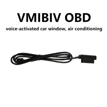 VMIBIV OBD hlasom aktivovaný auto okno, klimatizácia