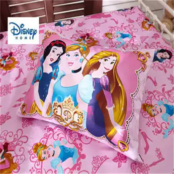Disney princezná Vankúš 1 kus bavlna deti 48*74 cm Hodiť Vankúš shams pre dievča lôžková izba cartoon 3d vytlačené bielizeň