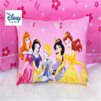 Disney princezná Vankúš 1 kus bavlna deti 48*74 cm Hodiť Vankúš shams pre dievča lôžková izba cartoon 3d vytlačené bielizeň