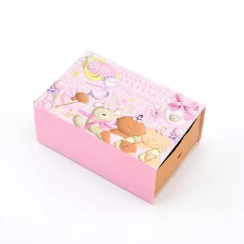 100ks/veľa Tvorivých Zásuvky Candy Políčok pre Dieťa Sprcha Dodávky Narodeninovej Party Darčekové Balenie Prospech Box