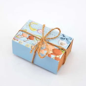 100ks/veľa Tvorivých Zásuvky Candy Políčok pre Dieťa Sprcha Dodávky Narodeninovej Party Darčekové Balenie Prospech Box