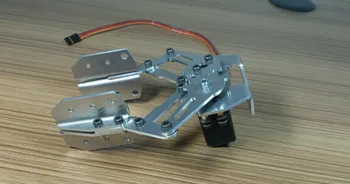 Kovové Mechanické Ručné Robotické Rameno Pazúr pre Robot Uchopovač Robot Mechanické Pazúr Kompatibilný s MG996-R DIY RC Hračky Podvozku