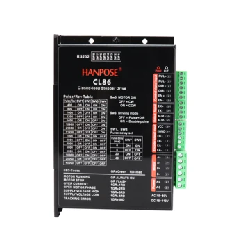 3KS CL86 radič ovládač 18-110VDC NEMA34 Uzavreté slučky motorové jednotky pre CNC hybrid servopohonom