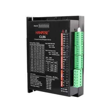 3KS CL86 radič ovládač 18-110VDC NEMA34 Uzavreté slučky motorové jednotky pre CNC hybrid servopohonom