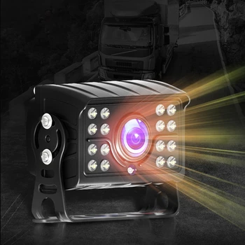 1080P Bezdrôtové Zálohovanie Kamerou na Nočné Videnie Nepremokavé 16 Led Monitor s Vysokým rozlíšením, Zadná/Predná Kamera pre Pickup Truck