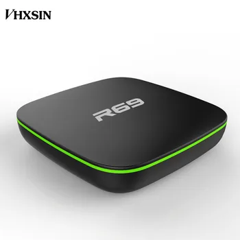 VHXSIN 5 KS/VEĽA R69 1 GB 8 GB Android 7.1 TV Box H3 Quad-Core 1,5 GHz 4K H. 264 100M LAN