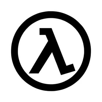 New Horúce Predávať Osobnosti Auto Samolepky Half Life Logo Obtlačky Auto Samolepky PVC 13 CM*x13CM