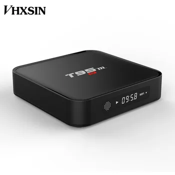 VHXSIN 10pcs/veľa T95M TV Box Amlogic S905W Quad Core, 64Bit 4K HD Media Player 1 GB/2 GB 8 GB