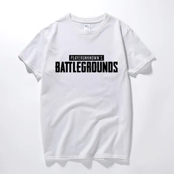 Playerunknowns Battlegrounds Bavlnené tričko Víťaz Víťaz Kuracie Večera h1z1 Hru T-shirt Hip Hop Móda Mužov jednoduché, ale funkčné izby Bežné Čaj