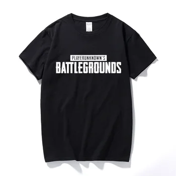 Playerunknowns Battlegrounds Bavlnené tričko Víťaz Víťaz Kuracie Večera h1z1 Hru T-shirt Hip Hop Móda Mužov jednoduché, ale funkčné izby Bežné Čaj