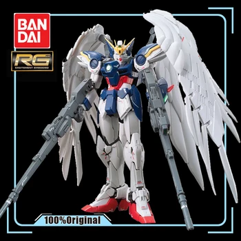 BANDAI RG 1/144 Nové Mobilné Správa Gundam XXXG-00W0 W-Gundam Nula Vlastné Efekty Akcie Obrázok Modelu, Úprava