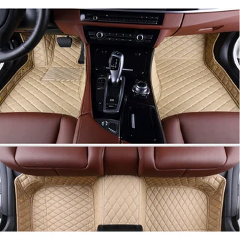 Vlastné špeciálne auto podlahové rohože pre Mercedes Benz SLK 250-2011 nepremokavé, odolné auto koberce pre SLK250 2013