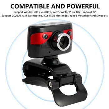 HD Vedi Camer Kamera 1080P USB Web Kamery, Vstavaný Mikrofón 12.0 M pixelov pre Video Telefonovanie Konferencie Obrazu a Nahrávanie