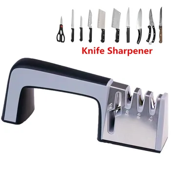 Nôž Sharpener 4 Fázach Profesionálna Brúska Brúsky Na Nože a Nožnice Brúska Nožov Volfrámu Kuchynské Doplnky