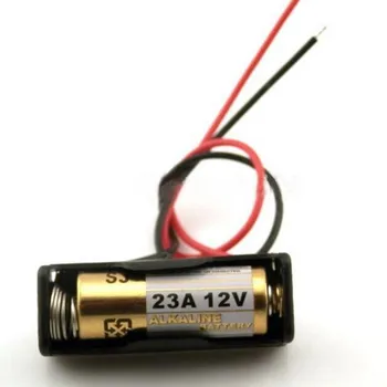 Najpredávanejšie produkt 2021 power bank 10PCS 23A /A23 batérie prípade 12V Clip Držiak na Okno Prípade Black batéria organizátor Dropshipping