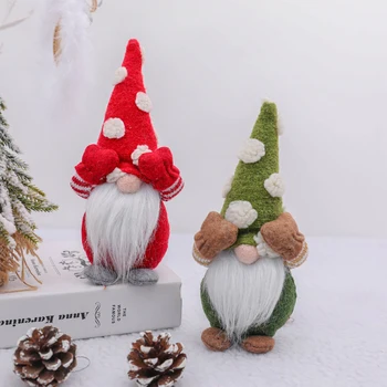 Vianočné Plachý Anonymný Gnome Bábiky Santa Dekorácie, Závesné Ozdoby Dovolenku Dekorácie Pre Domov Vianoce Prívesky